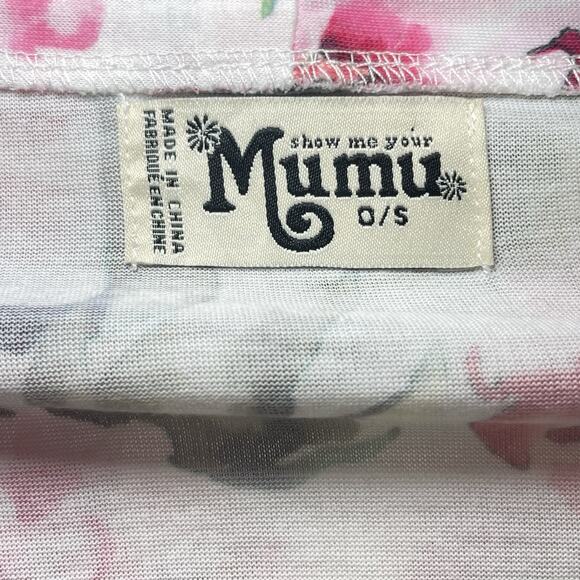 Show Me Your Mumu Brie Robe Garden of Bloom One Size Floral Print Women’s Tie - Picture 4 of 5